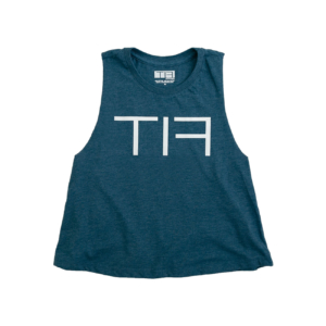 gym and workout clothes for women, cropped tank top